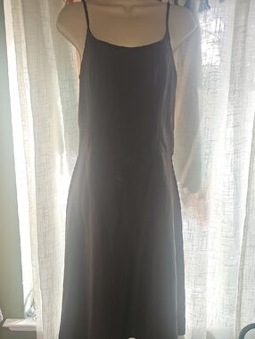 Jigsaw Brown Silk-Hemp Blend Dress